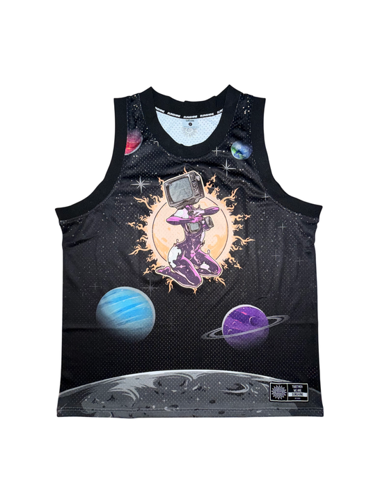 CHANNEL FLIPPING BASKETBALL JERSEY