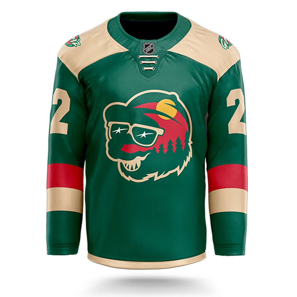 GRIZ WILD HOCKEY JERSEY