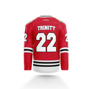 WOBBLE HAWKS HOCKEY JERSEY