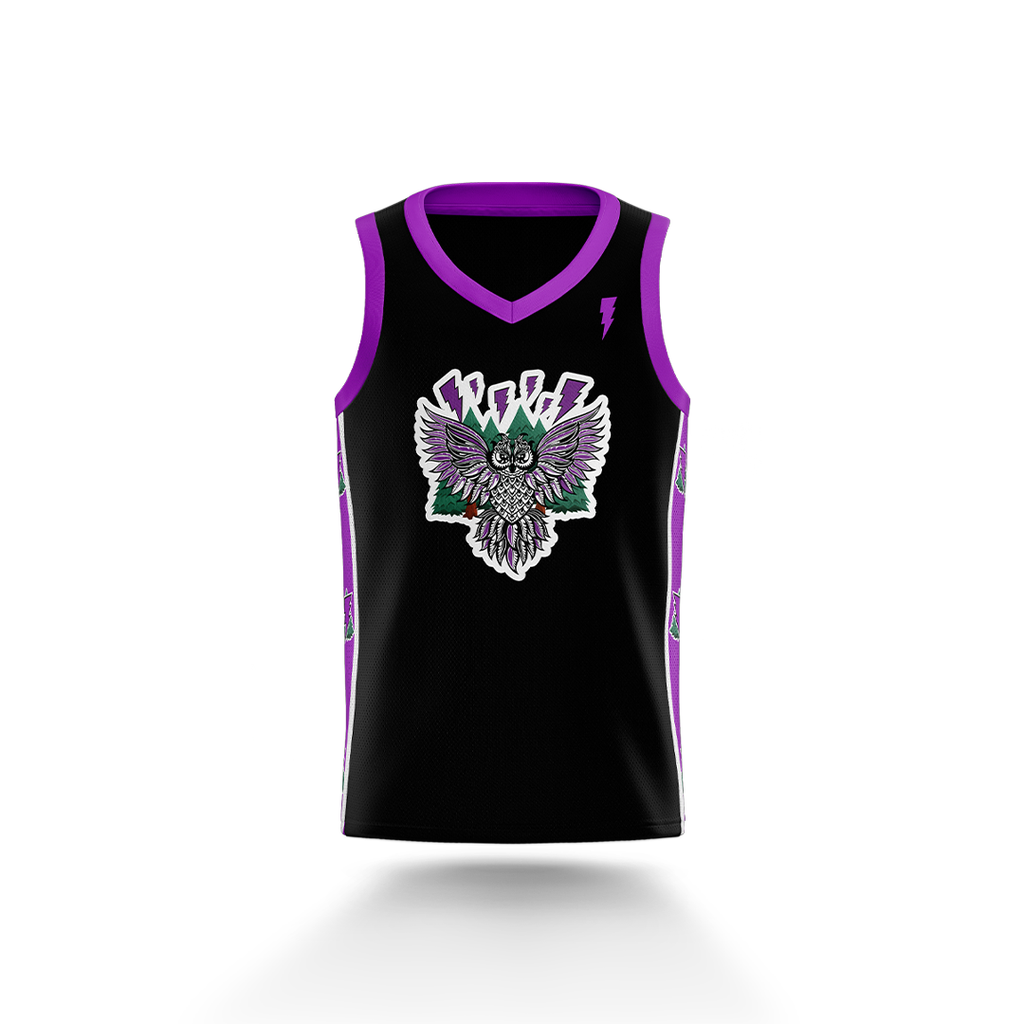 FOREST NIGHT OWL BASKETBALL JERSEY