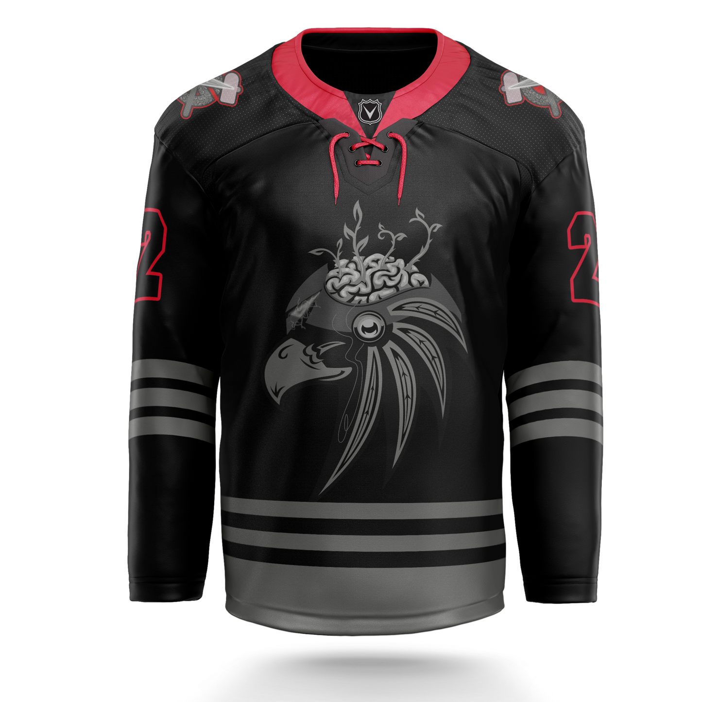 WOBBLE HAWKS V3 HOCKEY JERSEY