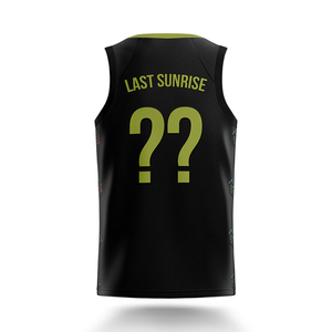 "LAST SUNRISE" BASKETBALL JERSEY