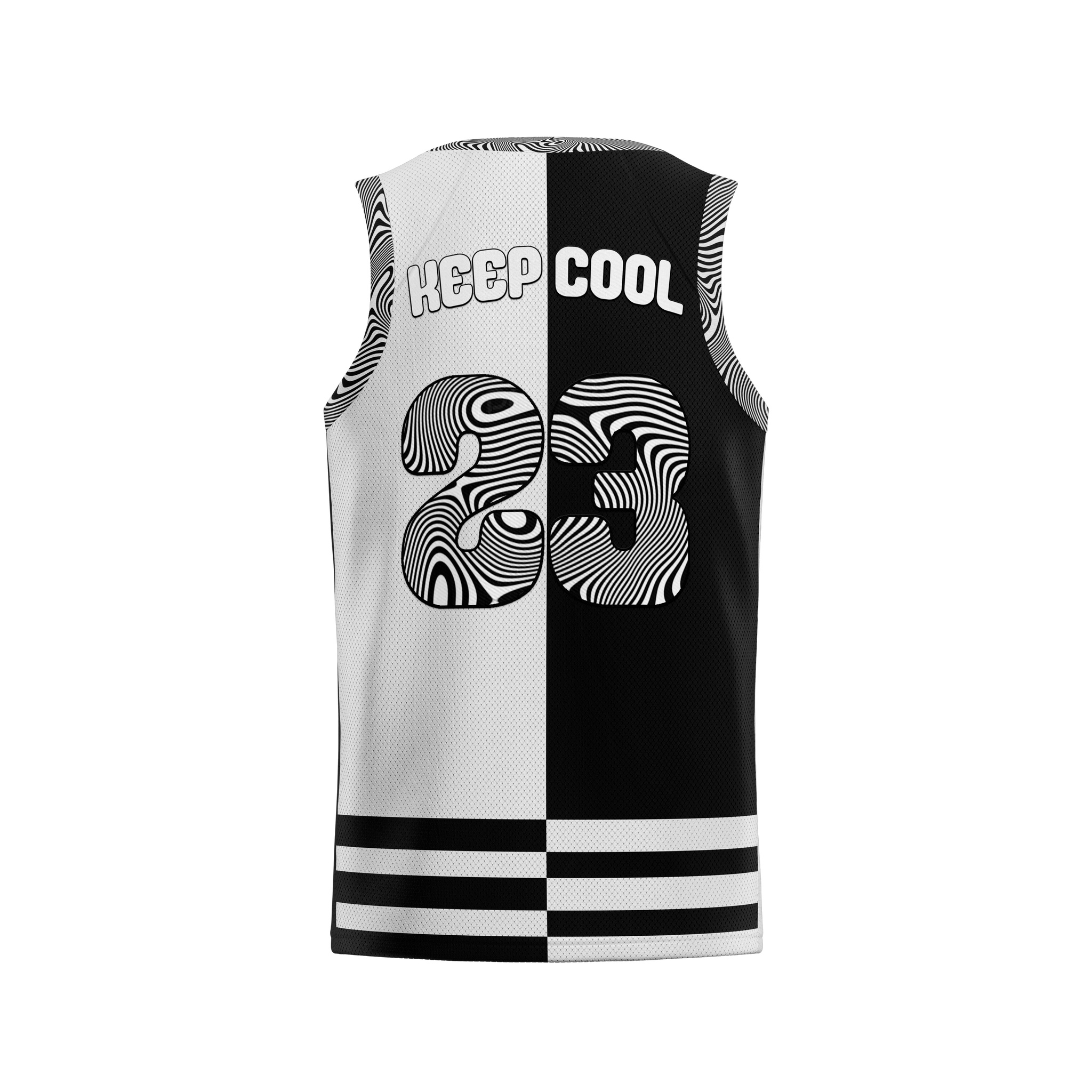 GRIZ MONOCHROME BBALL JERSEY