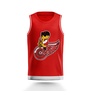 GRIZ RED WINGS BASKETBALL JERSEY